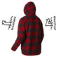 Ezmar 2 Hoodie, windproof, rot